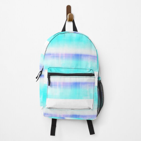 Item preview, STYLISH PAINT BLUE CYAN WHITE MARINE AQUA BLOCKISM. designed and sold by Ralek.