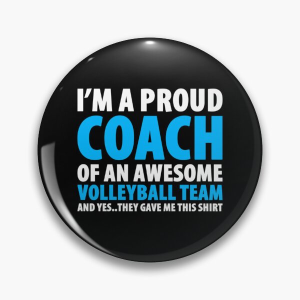 Item preview, I'm A Proud Coach Of An Awesome Volleyball Team Classic T-Shirt designed and sold by laureljusjv.