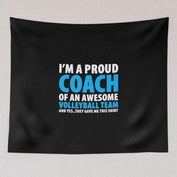 Item preview, I'm A Proud Coach Of An Awesome Volleyball Team Classic T-Shirt designed and sold by laureljusjv.