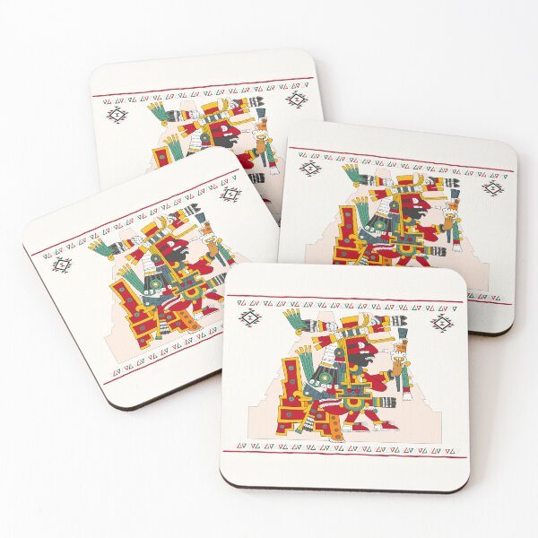 Item preview, Xiuhtecuhtli - Codex Borgia Aztec Jigsaw designed and sold by Aztectees.