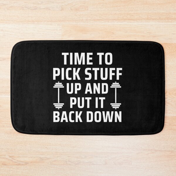 Item preview, Weight Lifting Time To Pick Stuff Up And Put It Back Down Essential T-Shirt designed and sold by dianesandraon.