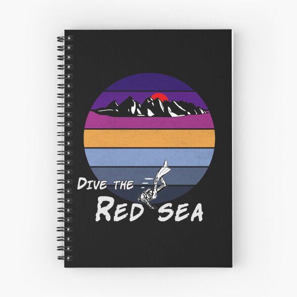 Item preview, Dive the Red Sea distressed retro design designed and sold by Twenty Twenty Visions.