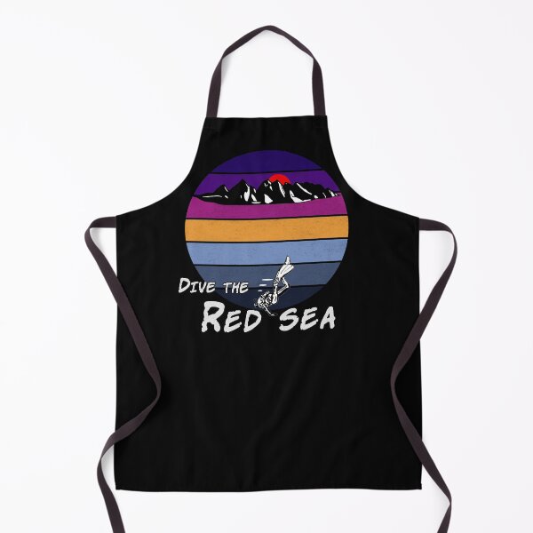 Item preview, Dive the Red Sea distressed retro design designed and sold by Twenty Twenty Visions.