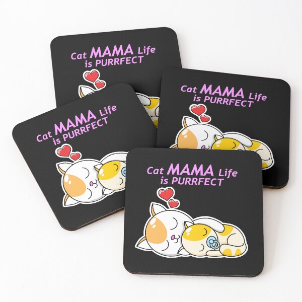 Item preview, Cat Mama Life Is Purrfect designed and sold by Si Pakne.