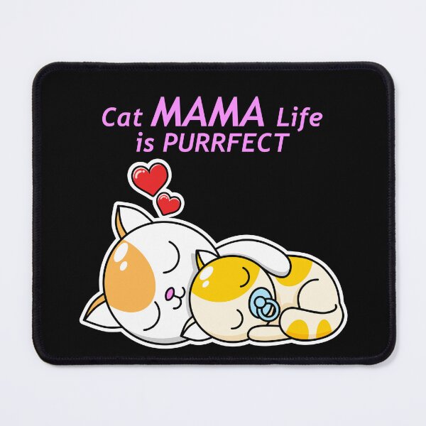 Item preview, Cat Mama Life Is Purrfect designed and sold by Si Pakne.