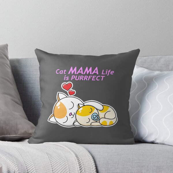 Item preview, Cat Mama Life Is Purrfect designed and sold by Si Pakne.