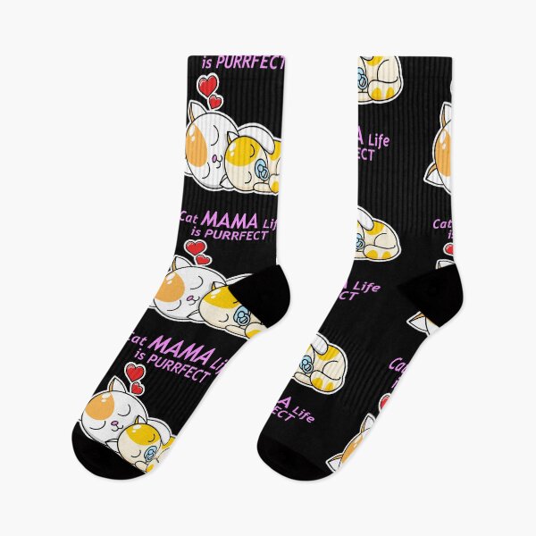 Item preview, Cat Mama Life Is Purrfect designed and sold by Si Pakne.