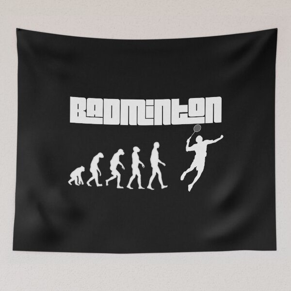 Item preview, badminton, evolution, sport, man designed and sold by pat227jc.
