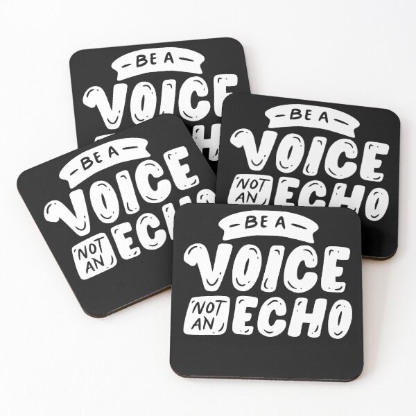 Item preview, be a voice not an echo gift for younger siblings motivation gift. designed and sold by haideralibhai.