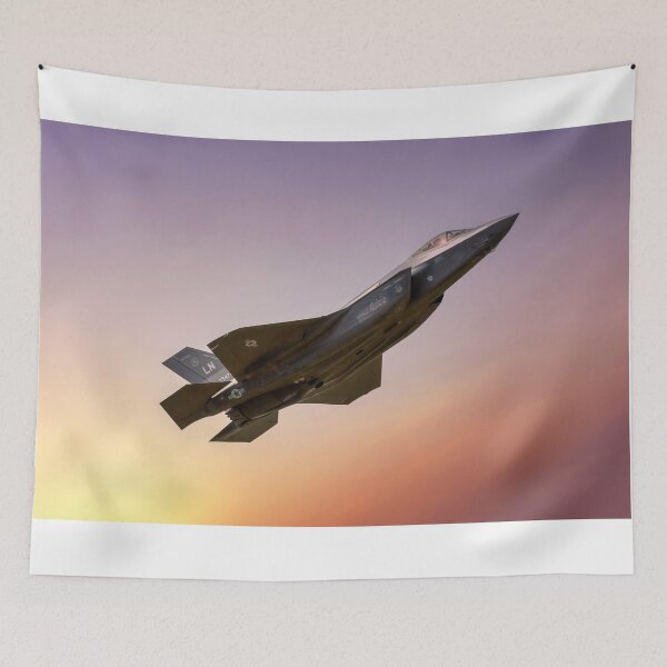 Item preview, F35 Lightning at Sunset designed and sold by derekbeattie.