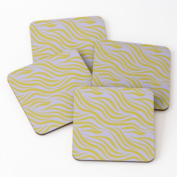 Item preview,  lavender and chartreuse Zibra pattern designed and sold by diixtarshop.