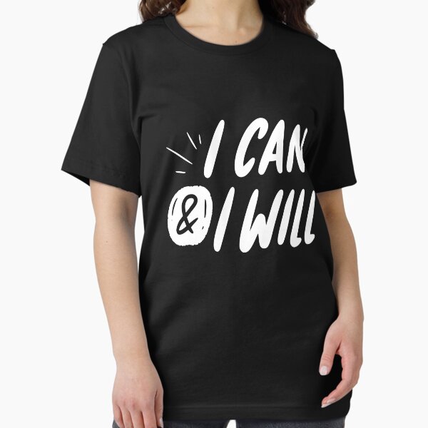 Item preview, i can and i will motivation quote sticker and shirt design gift for students. designed and sold by haideralibhai.