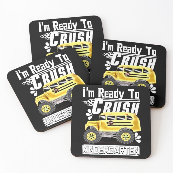 Item preview, Back To School Bus I'm Ready To Crush Kindergarten designed and sold by CharJens.