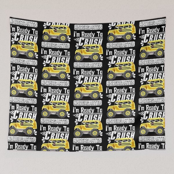 Item preview, Back To School Bus I'm Ready To Crush Kindergarten designed and sold by CharJens.