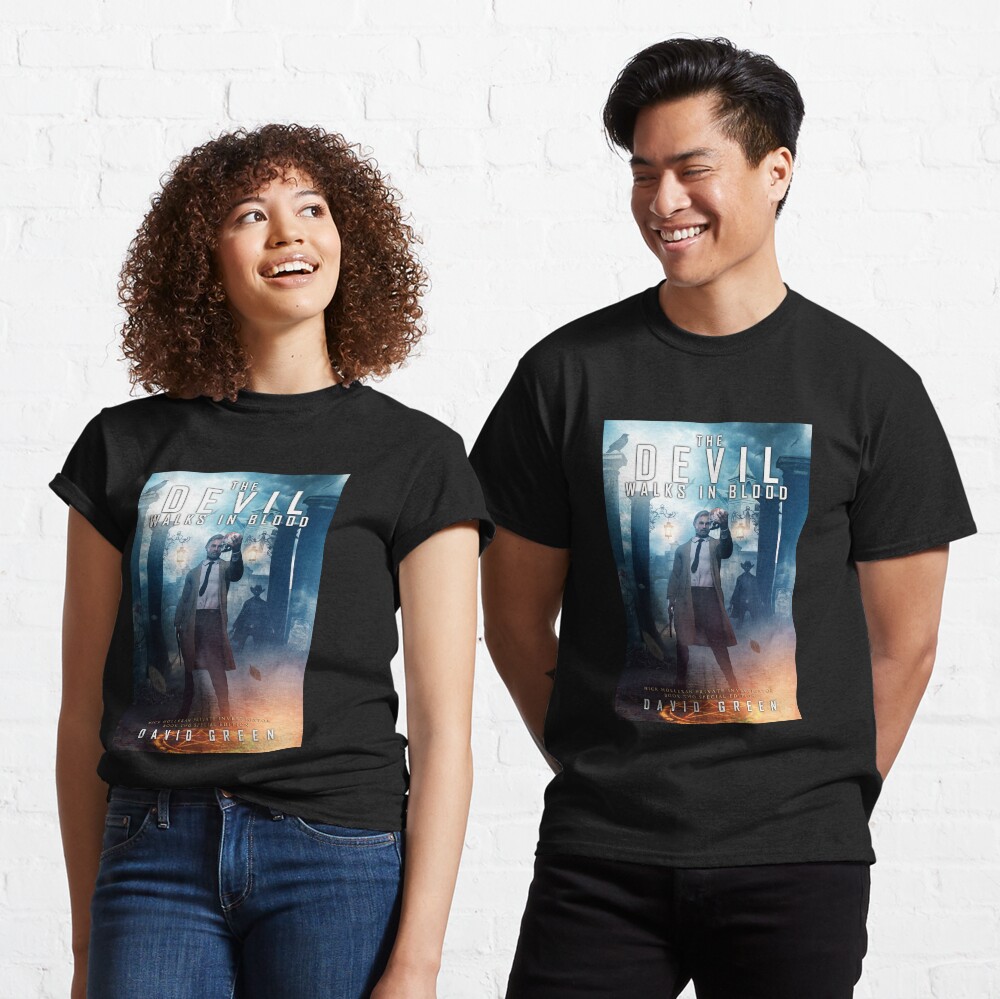 The Devil Walks In Blood Classic T-Shirt