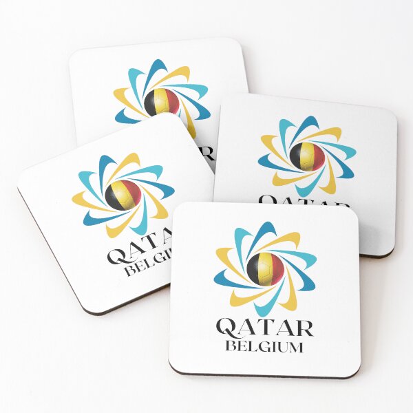 Item preview, Qatar Football soccer team Belgium  designed and sold by DesignsbyMona.