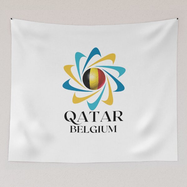 Item preview, Qatar Football soccer team Belgium  designed and sold by DesignsbyMona.