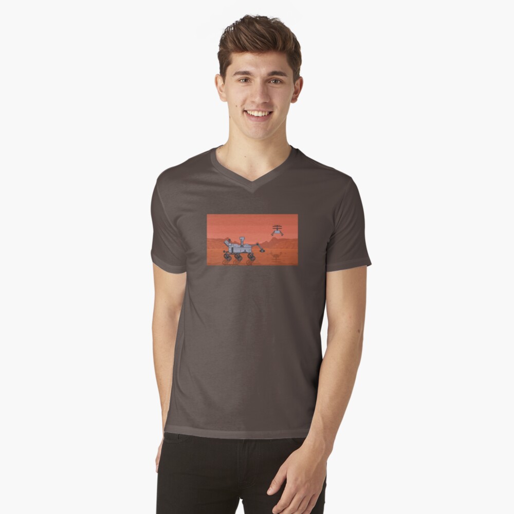 Item preview, V-Neck T-Shirt designed and sold by tanyaofmars.