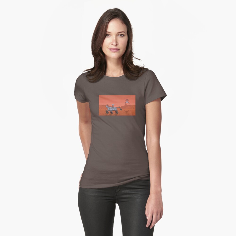 Item preview, Fitted T-Shirt designed and sold by tanyaofmars.