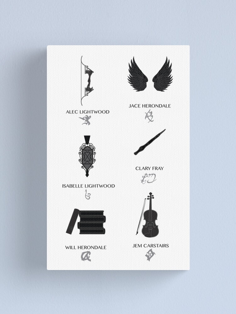 Shadowhunters - Jace, Alec, Izzy, Clary, Will & Jem Spiral Notebook for  Sale by WickedTink