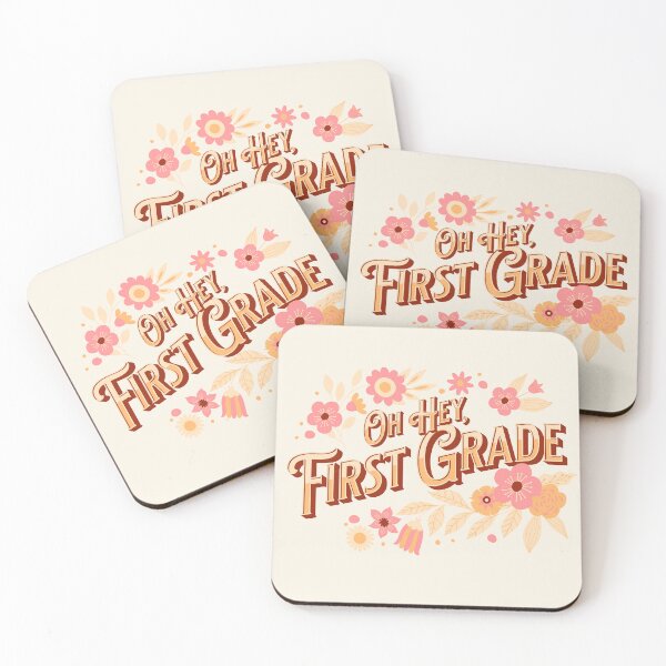Item preview, Oh Hey First Grade 1st Grader Floral Teacher designed and sold by SocialLook.