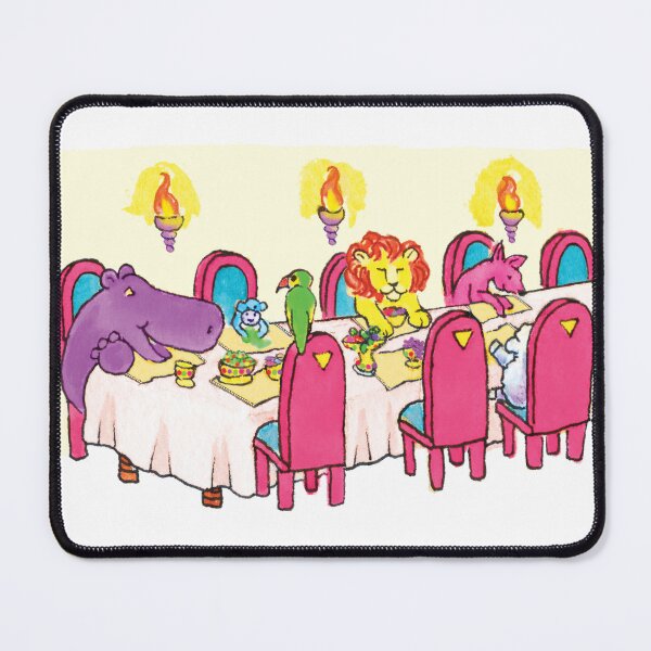 Item preview, "King Leo’s Guests Feasting" designed and sold by gigiamal.