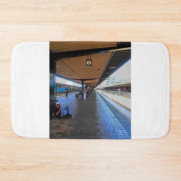 Item preview, Waiting,Platform 2, Central Station, Sydney, Australia. designed and sold by kaysharp.