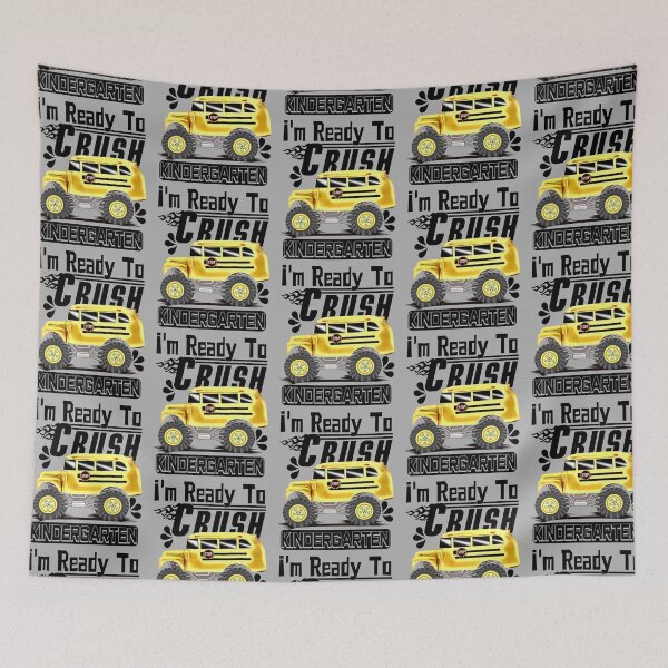 Item preview, Back To School Bus I'm Ready To Crush Kindergarten designed and sold by CharJens.