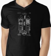 Vacuum Tube Patent 1924 Men's V-Neck T-Shirt