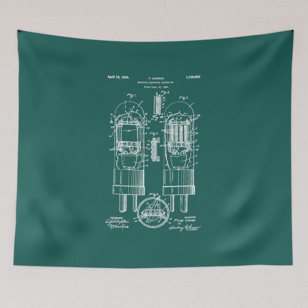 Item preview, Vacuum Tube Patent 1924 designed and sold by BumHugs.