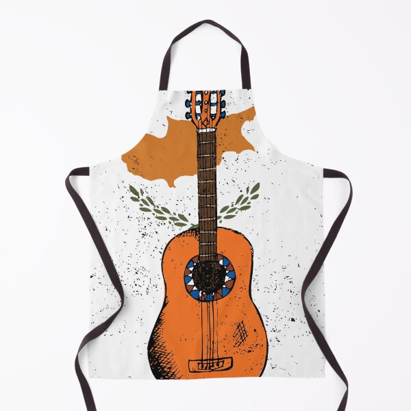 Item preview, Country Music Retro Vintage Guitar Cyprus designed and sold by pretty4u.