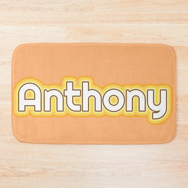 Item preview, Anthony Golden Glow Name designed and sold by inknames.