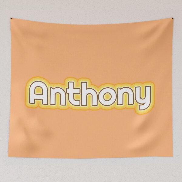 Item preview, Anthony Golden Glow Name designed and sold by inknames.
