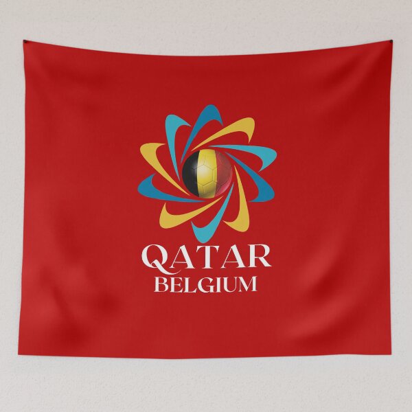 Item preview, Qatar Football soccer team Belgium  designed and sold by DesignsbyMona.