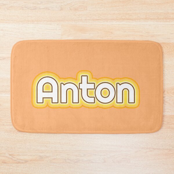 Item preview, Anton Golden Glow Name designed and sold by inknames.