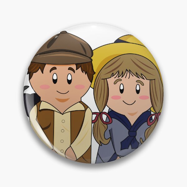 Item preview, Secret Garden Best Friends Forever - Dickon and Mary designed and sold by ChapterAndMirth.