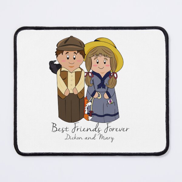 Item preview, Secret Garden Best Friends Forever - Dickon and Mary designed and sold by ChapterAndMirth.