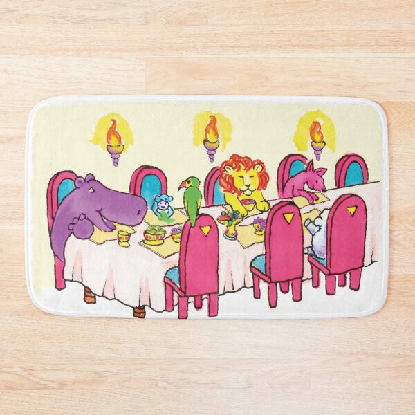 Item preview, "King Leo’s Guests Feasting" designed and sold by gigiamal.