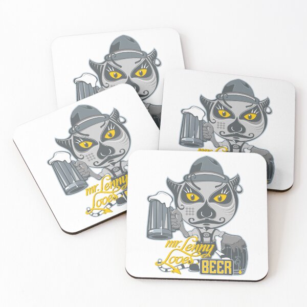 Item preview, mr.Lenny Loves Beer / gray edition designed and sold by mr-Lenny-Loves.