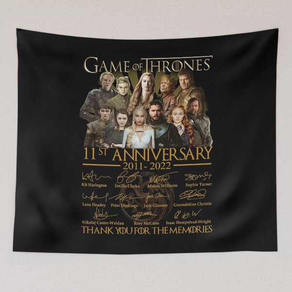 Item preview, Game of movie thrónés 11 anniversary designed and sold by Taylorunique.