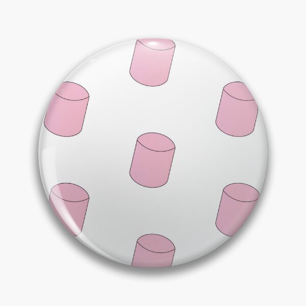 Item preview, Seamless Marshmallow Pattern - Pink On White designed and sold by IKDG.