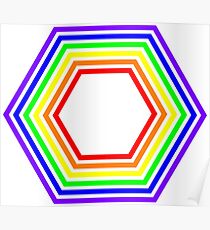 Colour Hextrum Poster