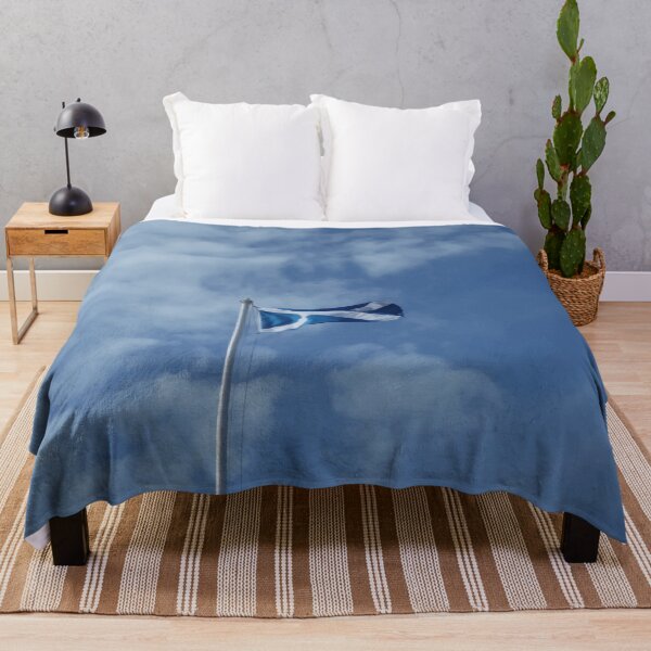 Item preview, Scottish Photography Series (Vectorized) - Saltire Flag Flying designed and sold by MacPean.