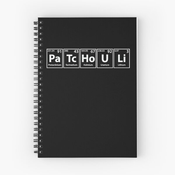 Item preview, Patchouli (Pa-Tc-Ho-U-Li) Periodic Elements Spelling designed and sold by cerebrands.