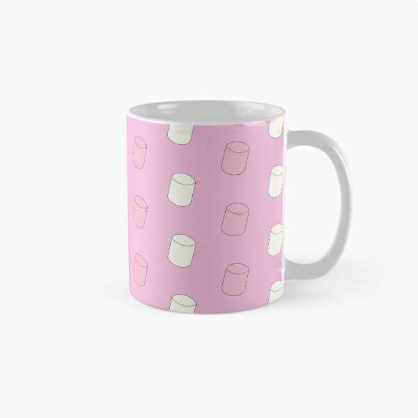 Item preview, Seamless Marshmallow Pattern - Pink/White On Pink designed and sold by IKDG.