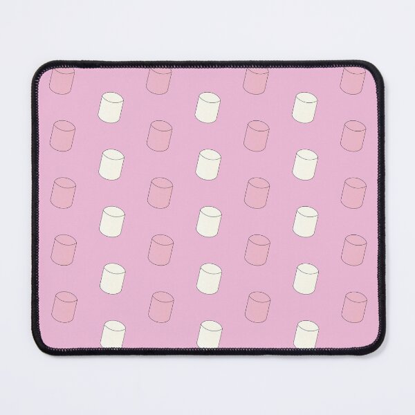 Item preview, Seamless Marshmallow Pattern - Pink/White On Pink designed and sold by IKDG.