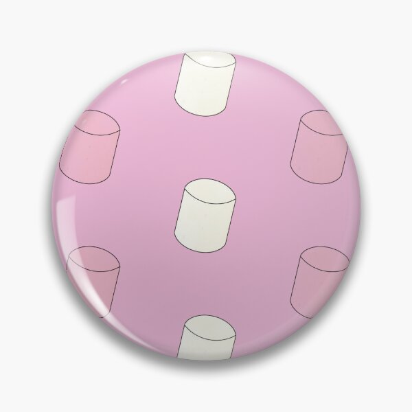 Item preview, Seamless Marshmallow Pattern - Pink/White On Pink designed and sold by IKDG.