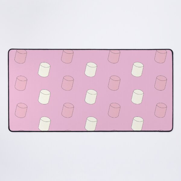 Item preview, Seamless Marshmallow Pattern - Pink/White On Pink designed and sold by IKDG.