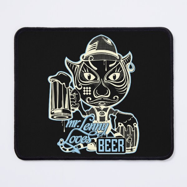 Item preview, mr.Lenny Loves Beer / yellow stencil edition designed and sold by mr-Lenny-Loves.