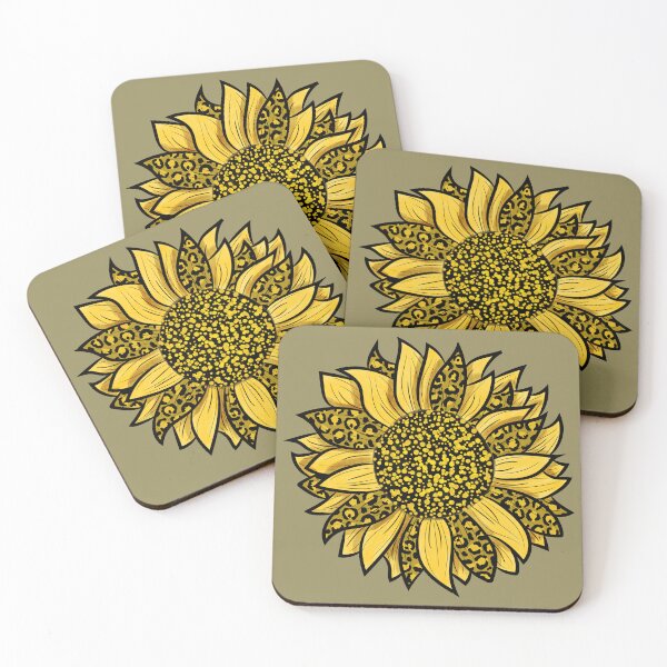 Item preview, Leopard Sunflower , Sunflower Shirt, Floral Tee Shirt, Flower Shirt,Garden Shirt designed and sold by LIQA.